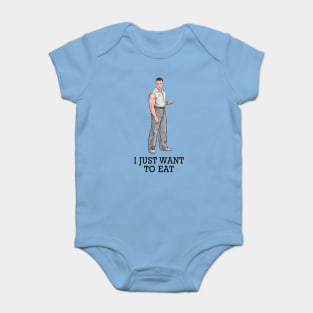 I Just Want To Eat Baby Bodysuit